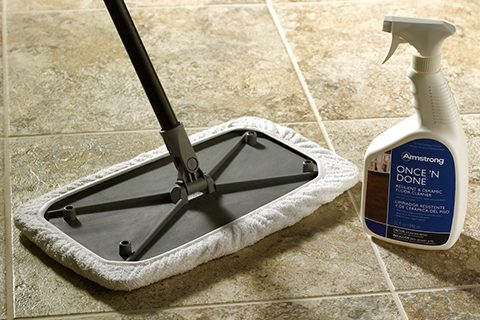 best way to clean vinyl floors